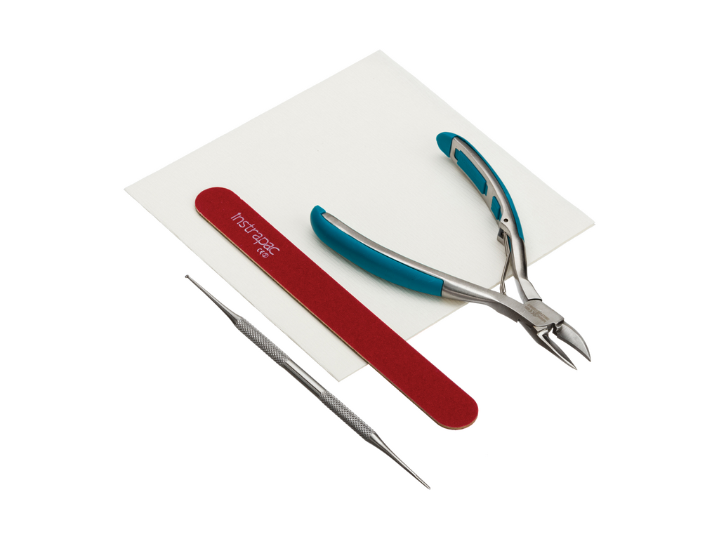 Instrapac® Podiatry Assistants Emery Pack - Soft Grip Cvd R/S