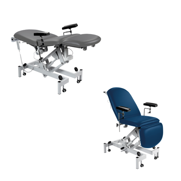 Image of Fusion Phlebotomy Chair with Hydraulic Height Adjustment
