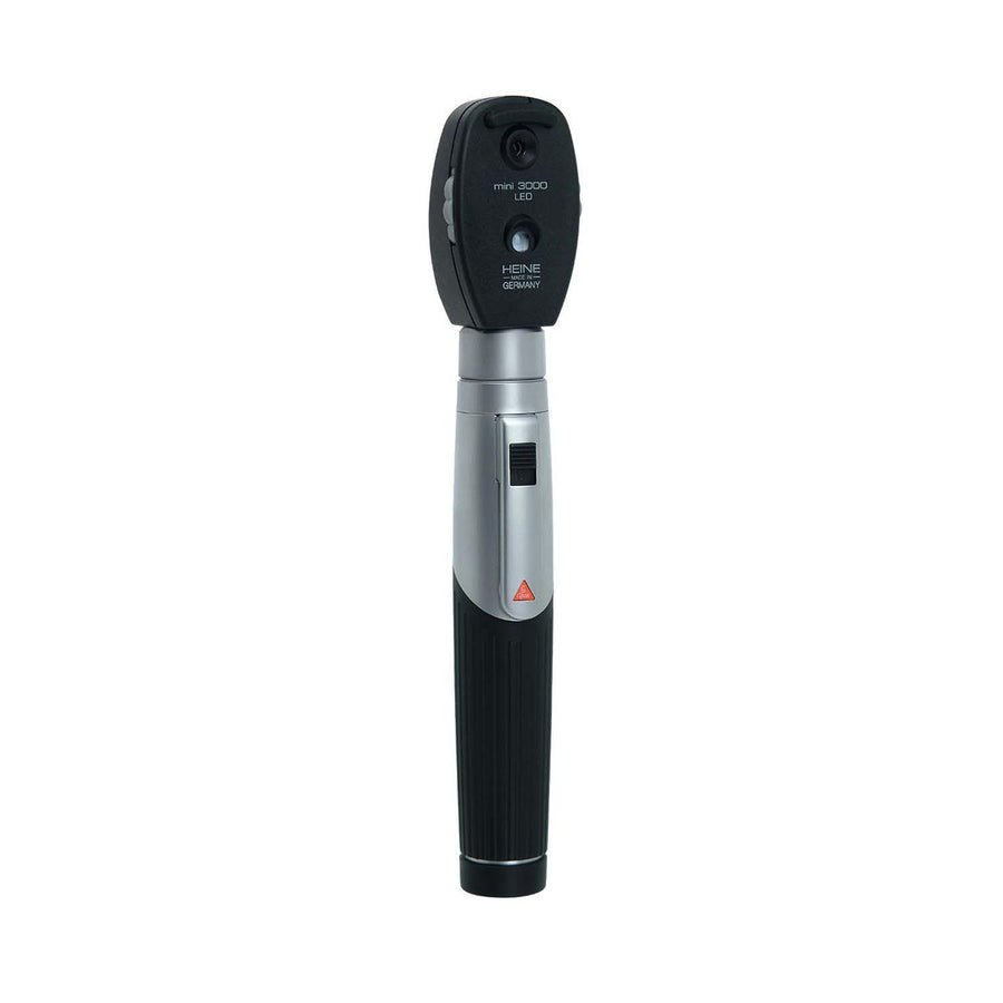 Image of Heine Mini 3000 Fibre Optic Led Ophthalomoscope with Battery Handle