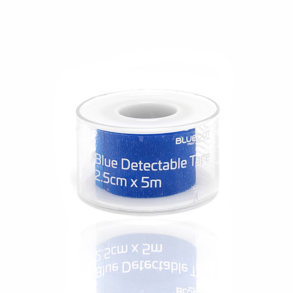Image of Blue Dot Blue Visually Detectable Tape