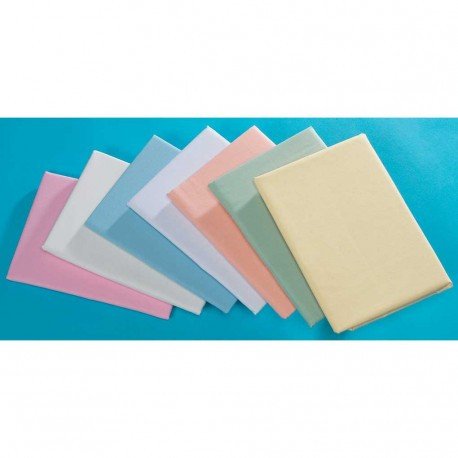 Image of Luxury Polycotton Flat Sheet Cream