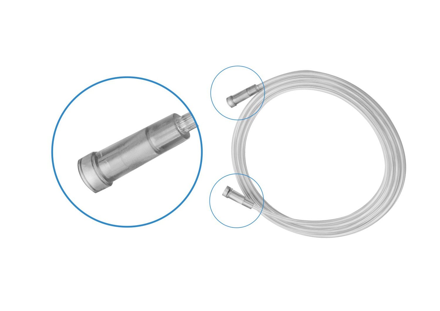 Image of AirX Oxygen Connecting Tube Crush & Kink Resistant with Connectors
