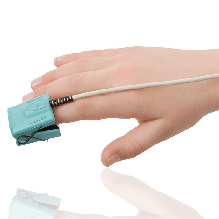 Image of Nonin SpO2 Sensor, Sub-D, Finger Clip, Paediatric