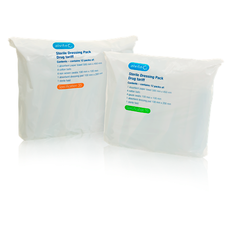 Alvita Sterile Dressing Packs