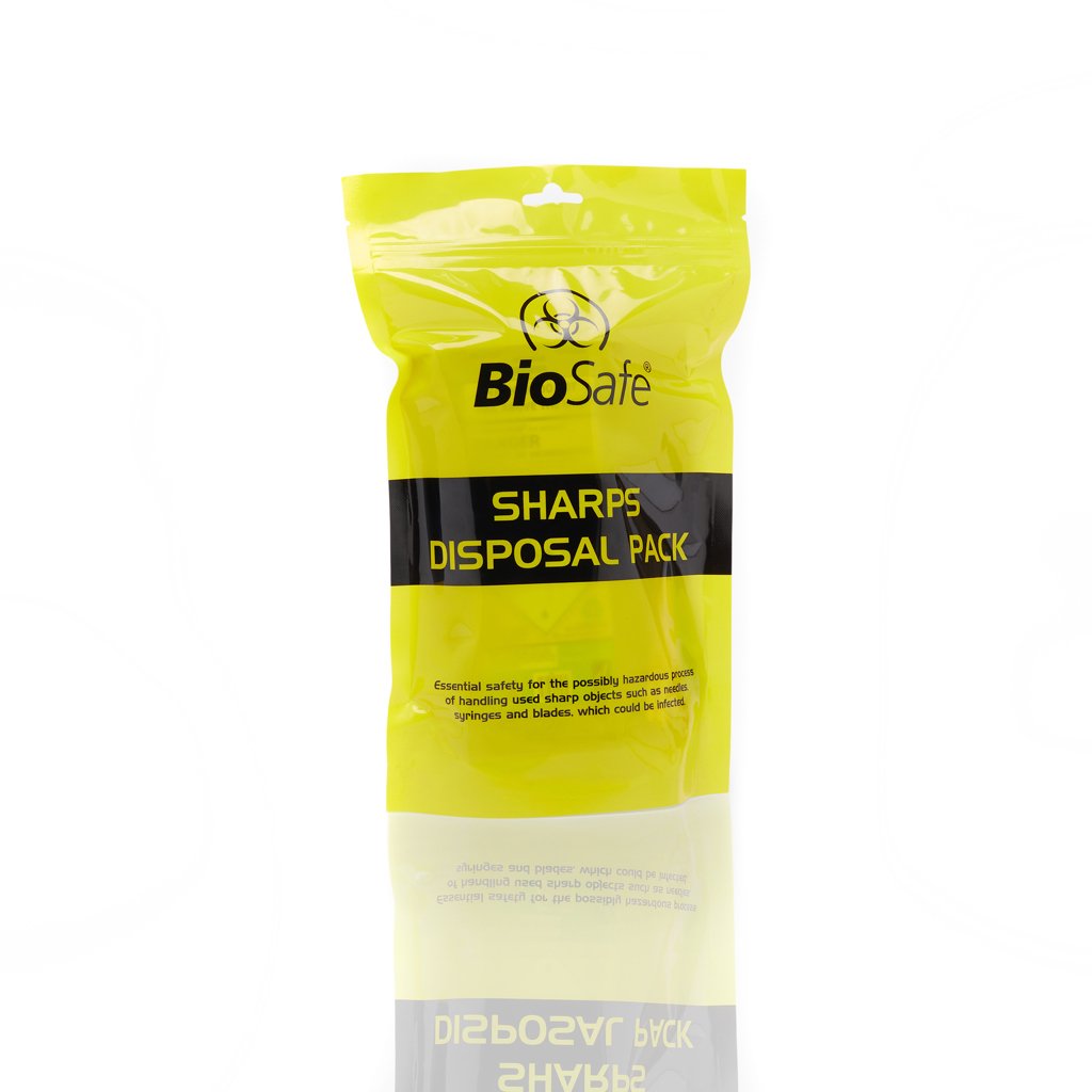 Image of BioSafe Standard Sharps Disposal Pack