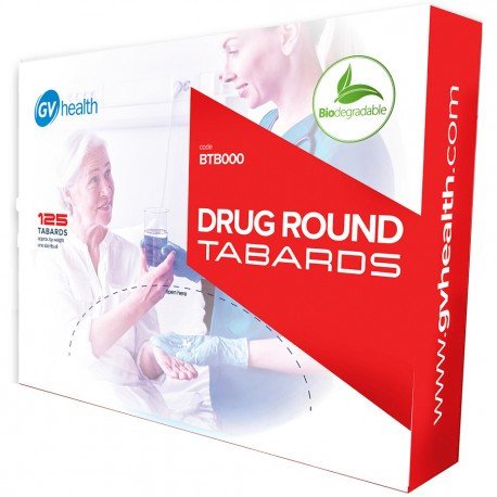 GV Health Disposable Drug Round Tabard