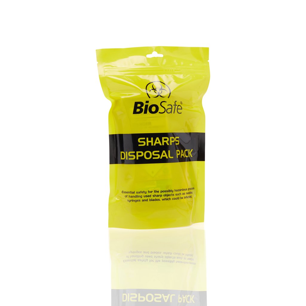 Image of BioSafe Premium Sharps Disposal Pack