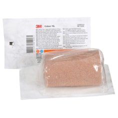 Image of 3M™ Coban™ LF Latex Free Self-Adherent Wrap 2084S, 100 mm x 4.5 m, Tan, Sterile