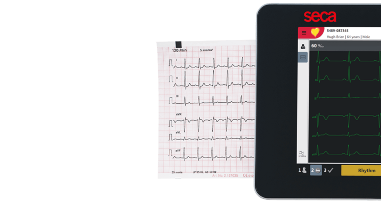 Image of 492.Pad-2 ECG paper for seca CardioPad-2