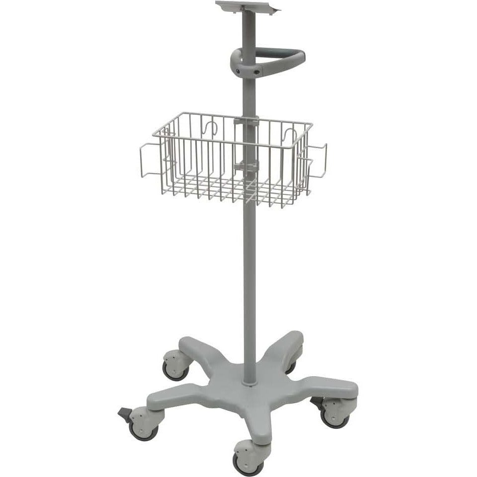 Image of Huntleigh GCX roll stand (c/w integrated storage basket & 5 castors)