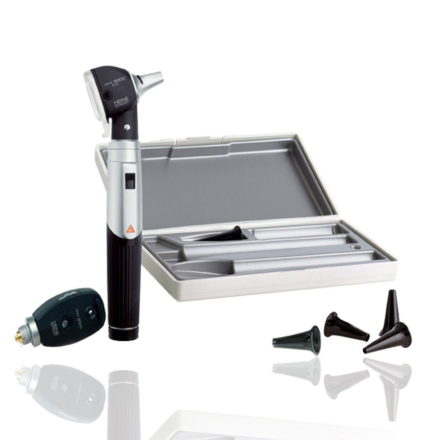 Image of Heine Mini 3000 Double Handle with Soft Case