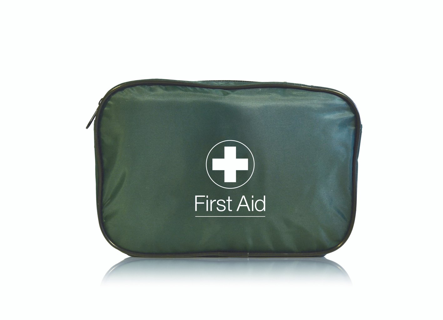 Image of Green First Aid Zipped Bag