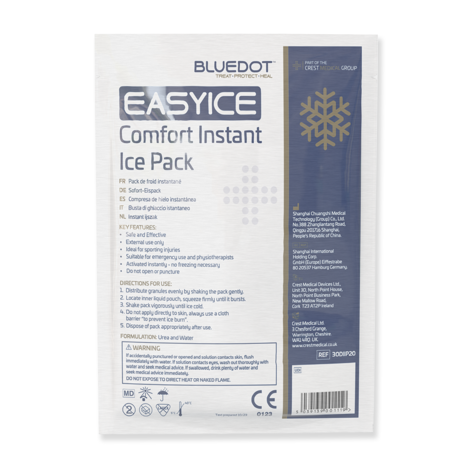Image of Blue Dot Comfort Instant Ice Pack