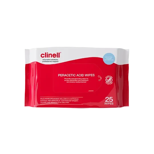 Clinell Peracetic Acid Wipes