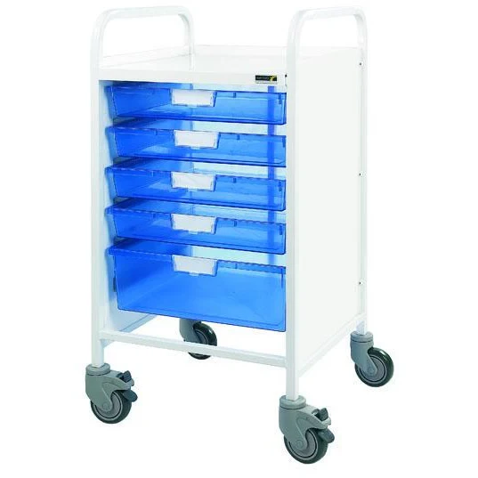 Image of VISTA 50 Trolley - 4 Single/1 Double Trays